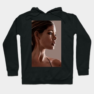 Girl Portrait Hoodie